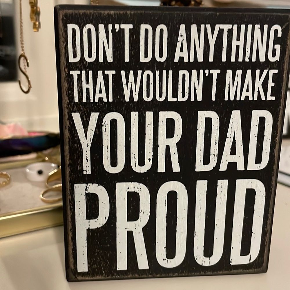 Funny quote wall decor